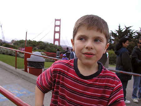 leaving the golden gate bridge