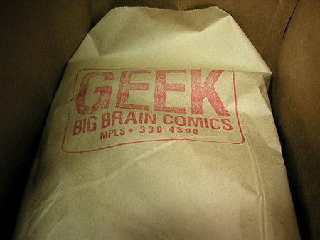 Big Brain's brown<br />
paper bag Big Brain's brown paper bag