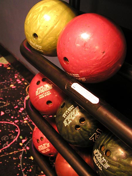 cosmic bowling balls
