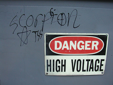 danger high voltage