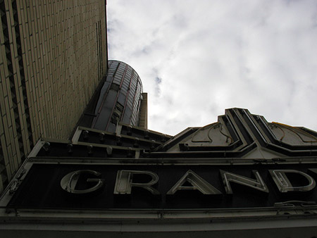 A very gloomy Grandview Theater