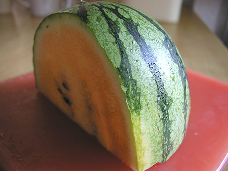 orange watermelon