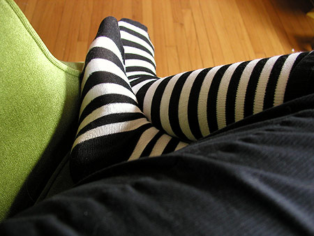 perky goth socks