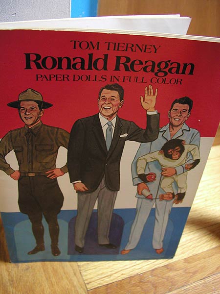 ronald reagan paper dolls