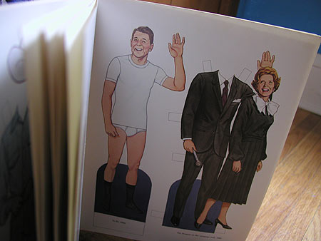 ronald reagan paper dolls