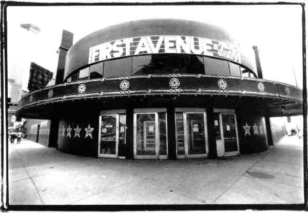 First Avenue, with stars