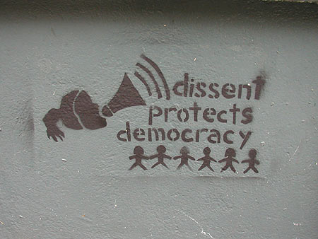dissent protects democracy